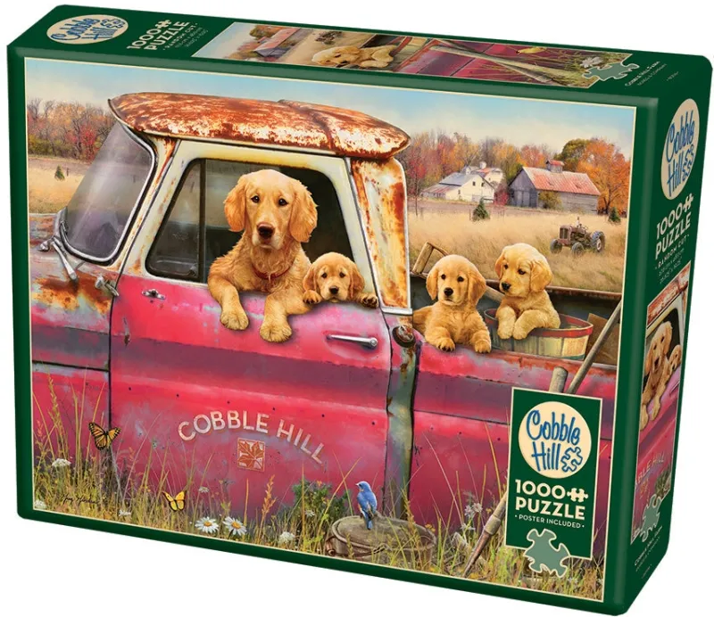 Cobble Hill - Farm - 1000 Piece Jigsaw Puzzle Outlet
