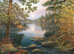 Cobble Hill - Deer Lake - 1000 Piece Jigsaw Puzzle Clearance