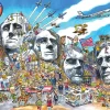 Cobble Hill - DoodleTown: Mount Rushmore - 1000 Piece Jigsaw Puzzle Fashion
