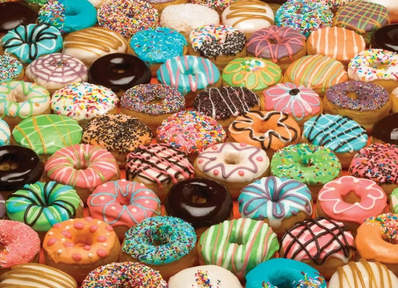 Cobble Hill - Doughnuts - 1000 Piece Jigsaw Puzzle Fashion