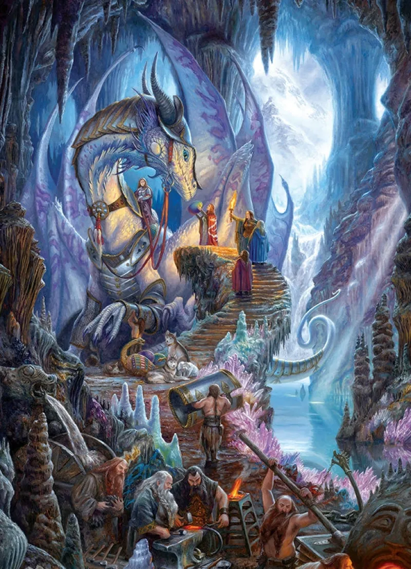 Cobble Hill - Dragonforge - 1000 Piece Jigsaw Puzzle Best
