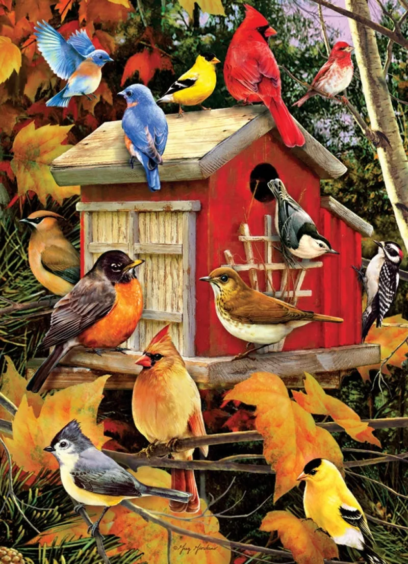 Cobble Hill - Fall Birds - 1000 Piece Jigsaw Puzzle Hot