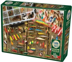 Cobble Hill - Fishing Lures - 1000 Piece Jigsaw Puzzle Online