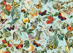 Cobble Hill - Fruit and Flutterbies - 1000 Piece Jigsaw Puzzle Online