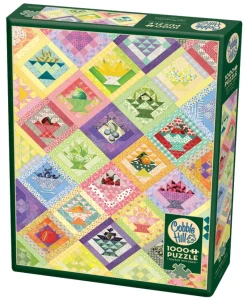 Cobble Hill - Fruit Basket Quilt - 1000 Piece Jigsaw Puzzle Online