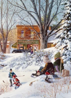 Cobble Hill - Getting Ready - 1000 Piece Jigsaw Puzzle Discount