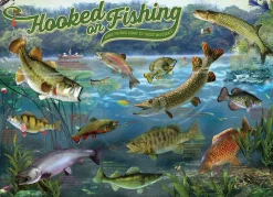 Cobble Hill - Hooked on Fishing - 1000 Piece Jigsaw Puzzle Clearance