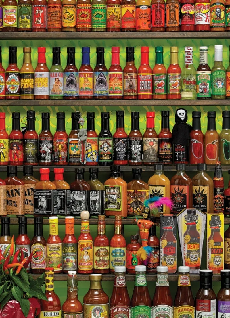Cobble Hill - Hot Hot Sauce - 1000 Piece Jigsaw Puzzle New