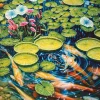 Cobble Hill - Koi Pond - 1000 Piece Jigsaw Puzzle Fashion
