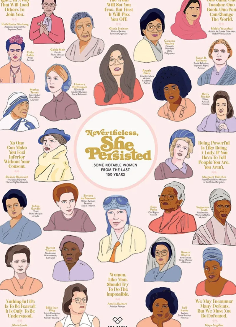 Cobble Hill - Nevertheless She Persisted - 1000 Piece Jigsaw Puzzle Sale