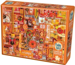 Cobble Hill - Orange - 1000 Piece Jigsaw Puzzle Best
