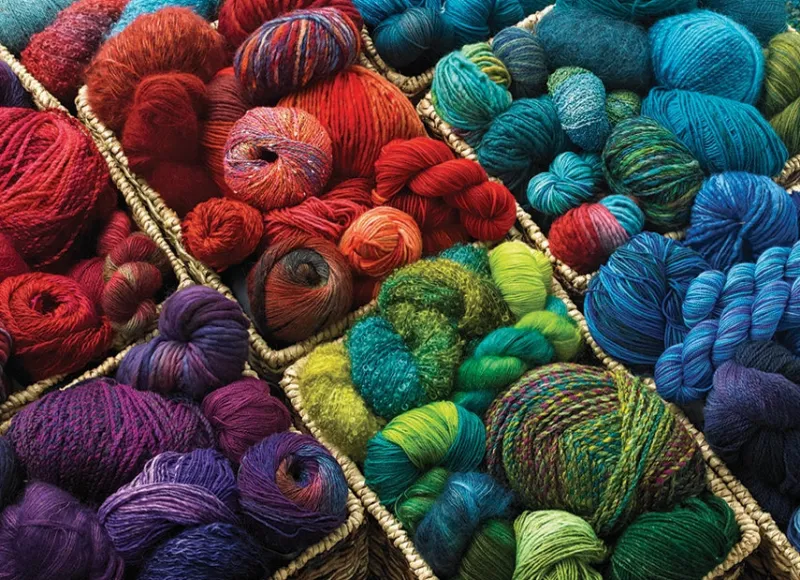 Cobble Hill - Plenty of Yarn - 1000 Piece Jigsaw Puzzle Online