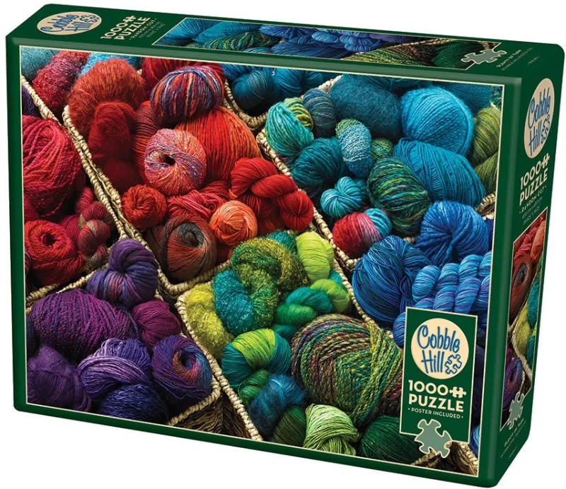 Cobble Hill - Plenty of Yarn - 1000 Piece Jigsaw Puzzle Online
