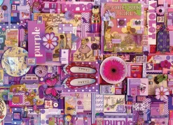 Cobble Hill - Purple - 1000 Piece Jigsaw Puzzle Discount
