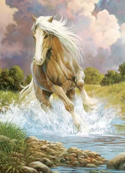 Cobble Hill - River Horse - 1000 Piece Jigsaw Puzzle Discount