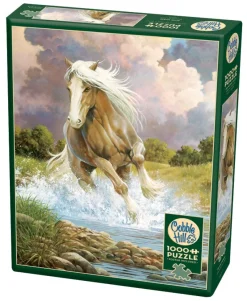 Cobble Hill - River Horse - 1000 Piece Jigsaw Puzzle Discount