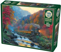 Cobble Hill - Smoky Train - 1000 Piece Jigsaw Puzzle Online