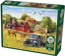 Cobble Hill - Summer Afternoon on the Farm - 1000 Piece Jigsaw Puzzle Outlet