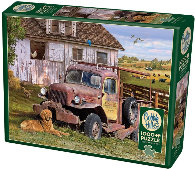 Cobble Hill - Summer Truck - 1000 Piece Jigsaw Puzzle Best