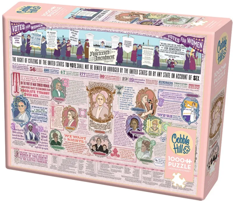 Cobble Hill - The Nineteenth Amendment - 1000 Piece Jigsaw Puzzle Sale