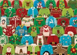 Cobble Hill - Ugly Xmas Sweaters - 1000 Piece Jigsaw Puzzle Clearance