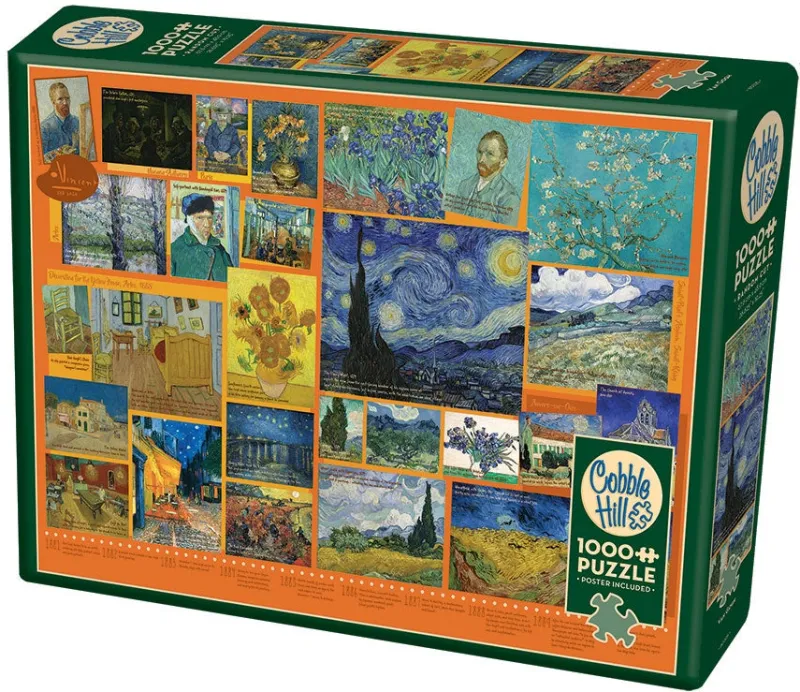 Cobble Hill - Van Gogh - 1000 Piece Jigsaw Puzzle New