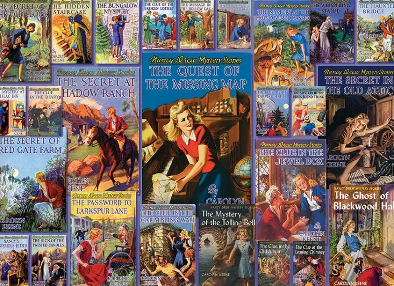 Cobble Hill - Vintage Nancy Drew - 1000 Piece Jigsaw Puzzle Outlet