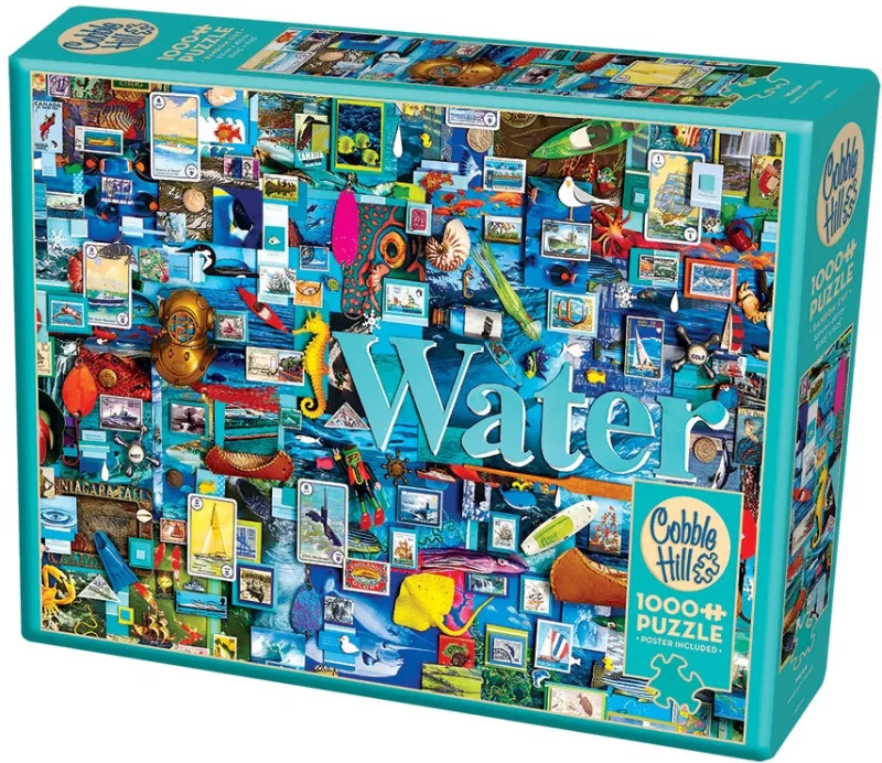 Cobble Hill - Water - 1000 Piece Jigsaw Puzzle Outlet