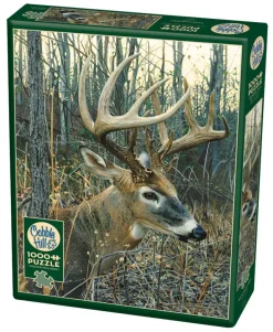 Cobble Hill - White-tailed Deer - 1000 Piece Jigsaw Puzzle New
