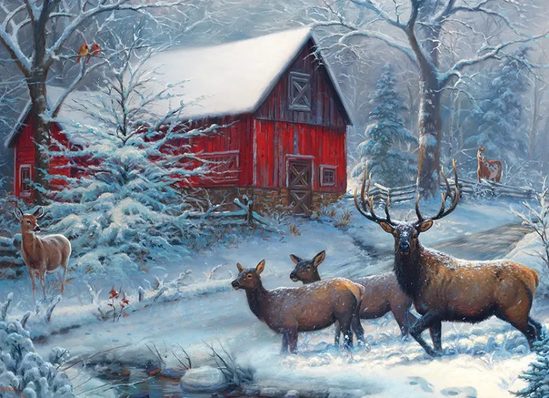 Cobble Hill - Winter Magic - 1000 Piece Jigsaw Puzzle Discount