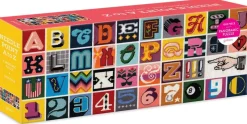 Galison [Damaged Box] - Needlepoint A to Z - 1000 Piece Panoramic Puzzle Sale