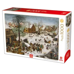 Deico Games Deico - Breughel the Elder - The numbering at Bethlehem - 1000 Piece Jigsaw Puzzle Fashion