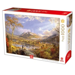 Deico Games Deico - Francis Cropsey - Starrucca Viaduct Pennsylvania - 1000 Piece Jigsaw Puzzle Online