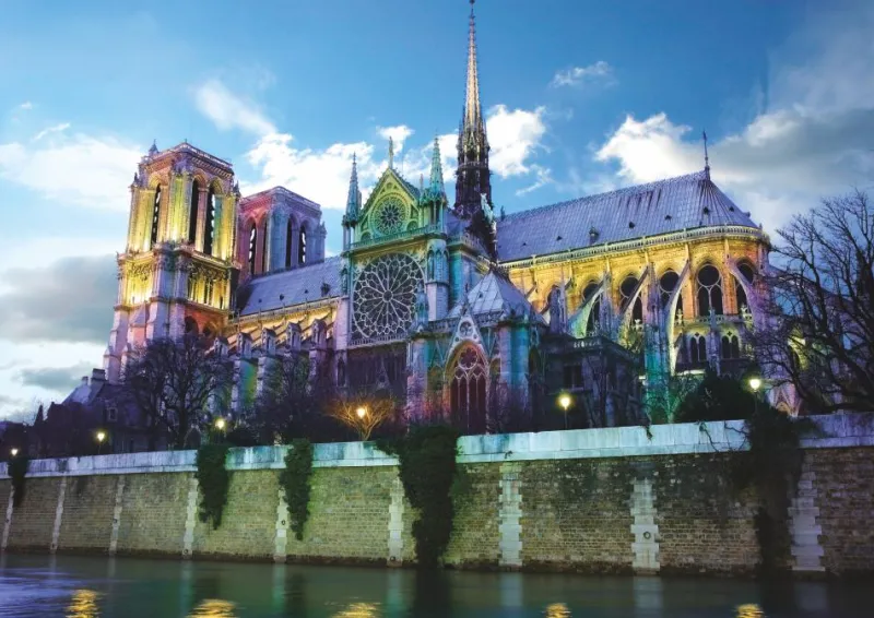Deico Games Deico - Notre Dame de Paris, France - 1000 Piece Jigsaw Puzzle Outlet