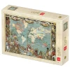 Dtoys Deico - Vintage Map - 1000 Piece Jigsaw Puzzle Best