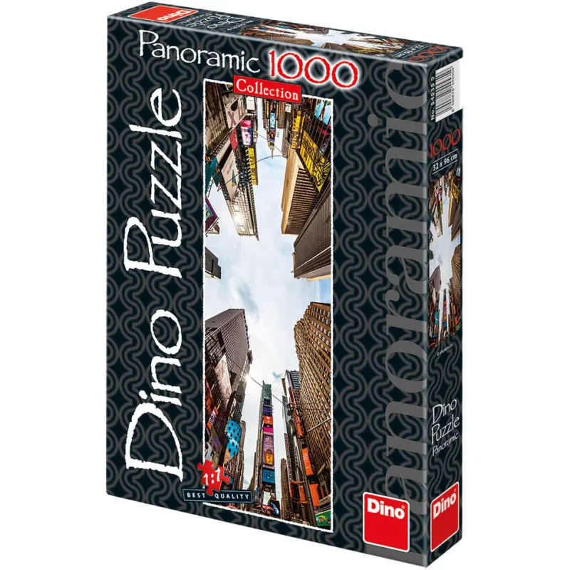 Dino - Broadway, Times Square, NY - 1000 Piece Jigsaw Puzzle Best