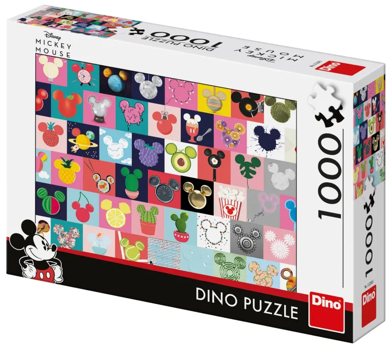 Dino - Mickey Ears - 1000 Piece Jigsaw Puzzle Fashion