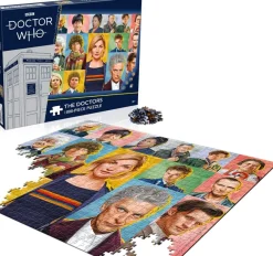 Winning Moves Doctor Who - The Doctors - 1000 Piece Jigsaw Puzzle Clearance