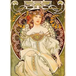 Dtoys - Alphonse Mucha : Daydream - 1000 Piece Jigsaw Puzzle Fashion