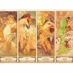 Dtoys - Alphonse Mucha : Seasons - 1000 Piece Jigsaw Puzzle Best