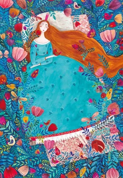 Dtoys - Andrea Kürti: Sleeping Beauty 1000 piece jigsaw puzzle Hot