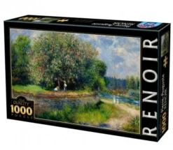 Dtoys - Auguste Renoir - Chestnut Tree in Bloom - 1000 Piece Jigsaw Puzzle New