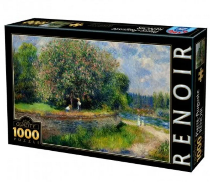 Dtoys - Auguste Renoir - Chestnut Tree in Bloom - 1000 Piece Jigsaw Puzzle New