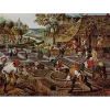 Dtoys - Brueghel : Spring - 1000 Piece Jigsaw Puzzle Fashion