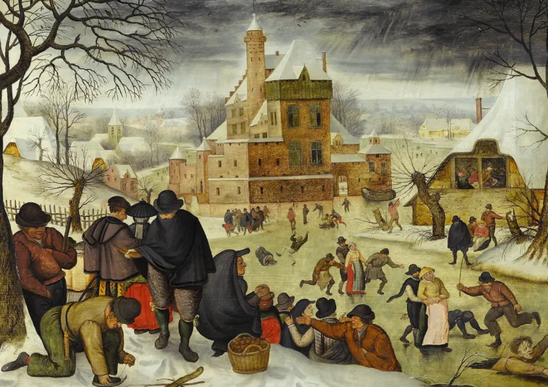 Dtoys - Brueghel : Winter - 1000 Piece Jigsaw Puzzle Fashion