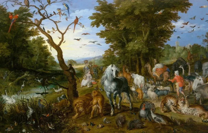 Dtoys - Brueghel Pieter - Noah's Ark - 1000 Piece Jigsaw Puzzle Online