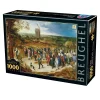 Dtoys - Brueghel the Younger - The Marriage Procession - 1000 Piece Jigsaw Puzzle Best