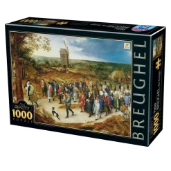 Dtoys - Brueghel the Younger - The Marriage Procession - 1000 Piece Jigsaw Puzzle Best