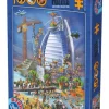 Dtoys - Cartoon Collection Burj Al Arab - 1000 Piece Jigsaw Puzzle Hot