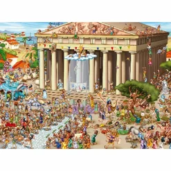 Dtoys - Cartoon Collection : Acropolis - 1000 Piece Jigsaw Puzzle Clearance